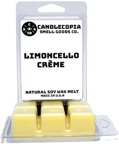 Limoncello Crme Vegan Wax Melts 12 Cubes 64 Ounces 2 Packs
