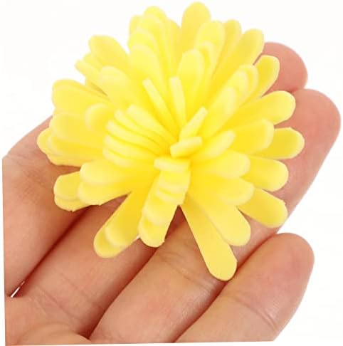 100pcs Simulated Chrysanthemum Essential Oil Diffusers for Home Office and Car