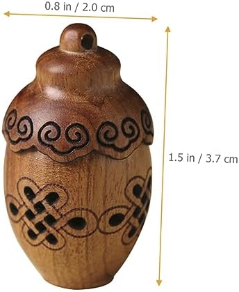 GALPADA Carving Aromatherapy Diffuser Pendant Bottle