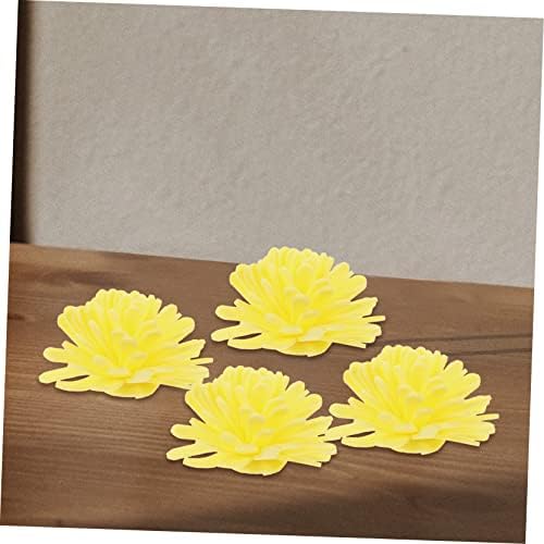 100pcs Simulated Chrysanthemum Essential Oil Diffusers for Home Office and Car