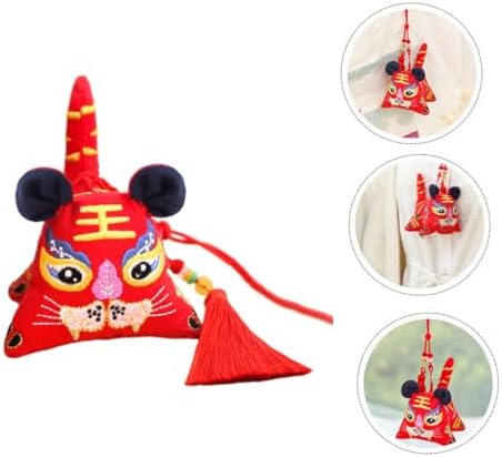 Tiger Embroidery Fragrance Sachet for Home Car Office