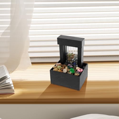 Tabletop Fountain with Light and Sound