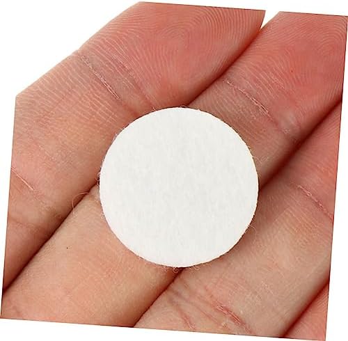 100pcs Cotton Aroma Diffuser Pads for Necklaces and Home Fragrance