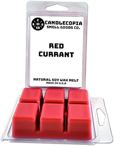 Red Currant Scented Vegan Wax Melts 12 Cubes 2 Packs