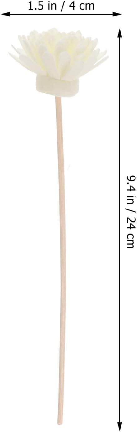 COHEALI 5 Pack Chrysanthemum Diffuser Sticks