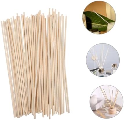 Sosoport 200Pcs Aroma Diffuser Sticks for Essential Oil and Home Fragrance