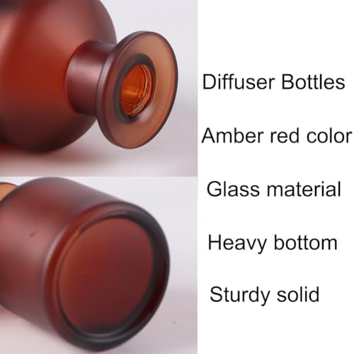1 Pcs 130ml Glass Diffuser Bottle for Aromatherapy