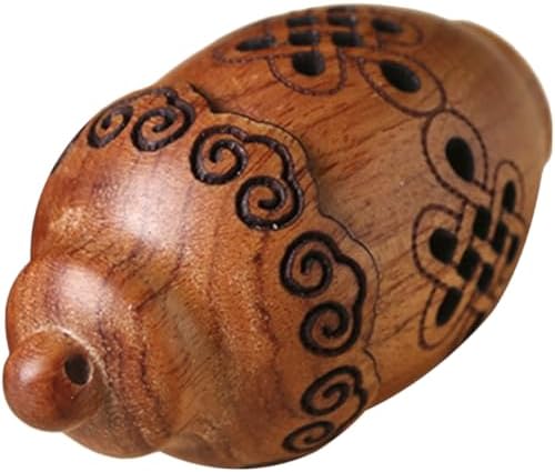 Carving Wooden Aromatherapy Diffuser Pendant
