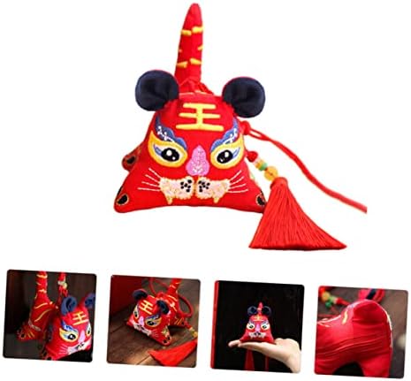 Tiger Embroidery Fragrance Sachet for Home Car Office