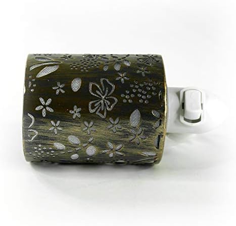 K-Cliffs Bronze Floral Fragrance Warmer Diffuser
