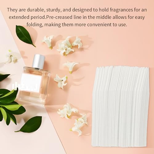 100 Pcs Perfume Tester Strips for Scent Testing and Essential Oils Sampling