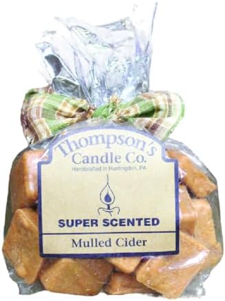 Thompsons Candle Super Scented Mulled Cider Crumbles 6 Ounce