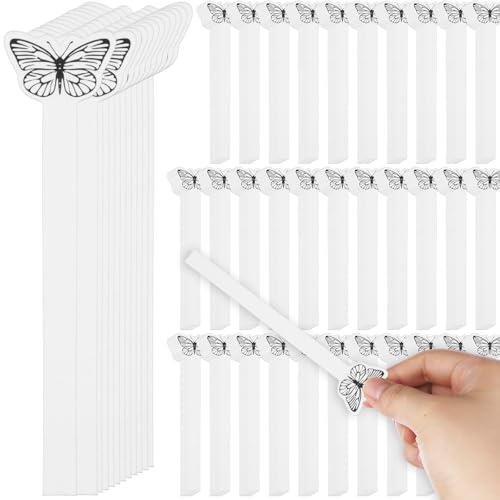 1000 Pcs Butterfly Perfume Test Strips White Fragrance Blotter for Scent Sampling