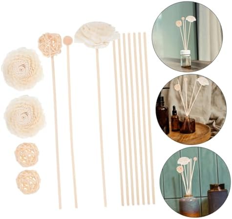 HEALLILY Aroma Diffuser Sticks Set Natural Scent