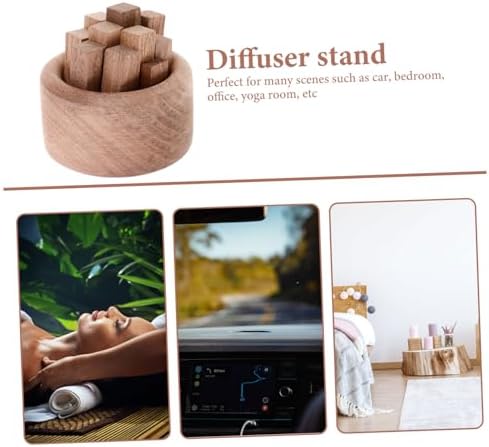 Gogogmee 1set Wood Aromatherapy Diffuser for Home Office Decor