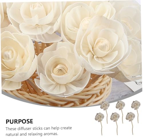 GOOHOCHY Diffuser Sticks 6 Pack Aromatherapy Natural Home Fragrance