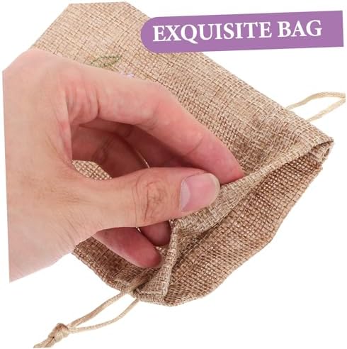 Amosfun 12 Pcs Lavender Sachet Bags for Jewelry and Party Favors