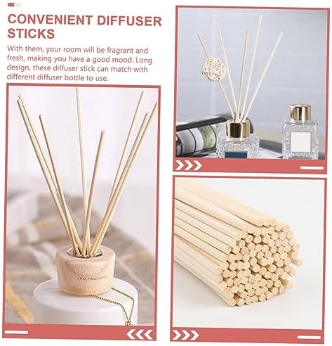 100Pcs Rattan Diffuser Sticks for Home Fragrance