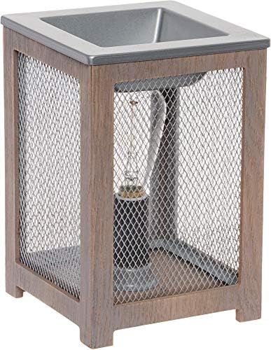 Mindful Design White Farmhouse Wax Warmer - Electric Plug In