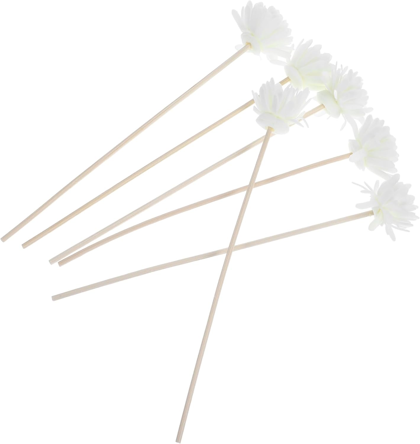 Operitacx 6pcs Aromatherapy Diffuser Sticks with Decorative Design