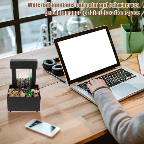 Tabletop Fountain with Light and Sound