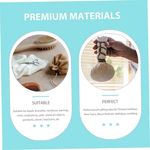 Lavender Scent Pouches with Drawstring Closure for Home and Festivals