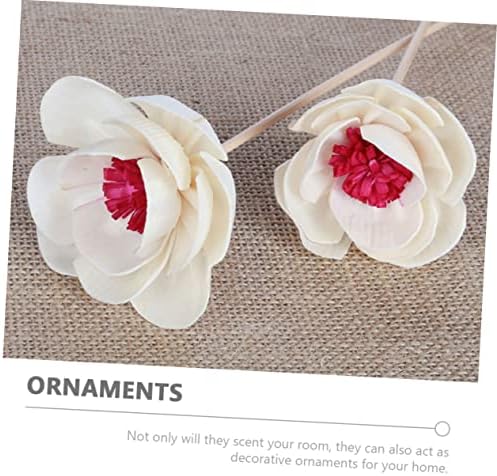 Garneck 3Pcs Dried Flower Diffuser Sticks Aromatherapy Decor