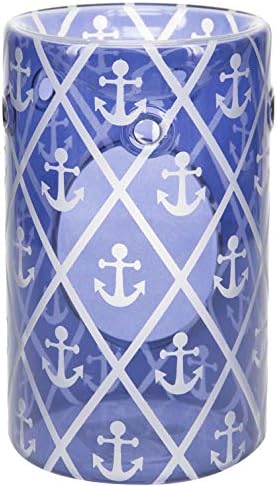 Blue Anchor Wax Warmer - Premium Glass Design