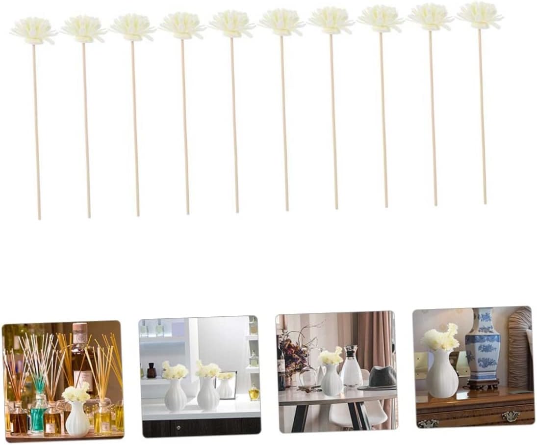 10Pcs Rattan Diffuser Sticks for Aromatherapy and Home Fragrance