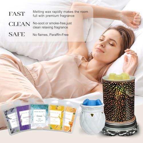 Aubinkenny Scented Wax Melts Set 8 Premium Scents
