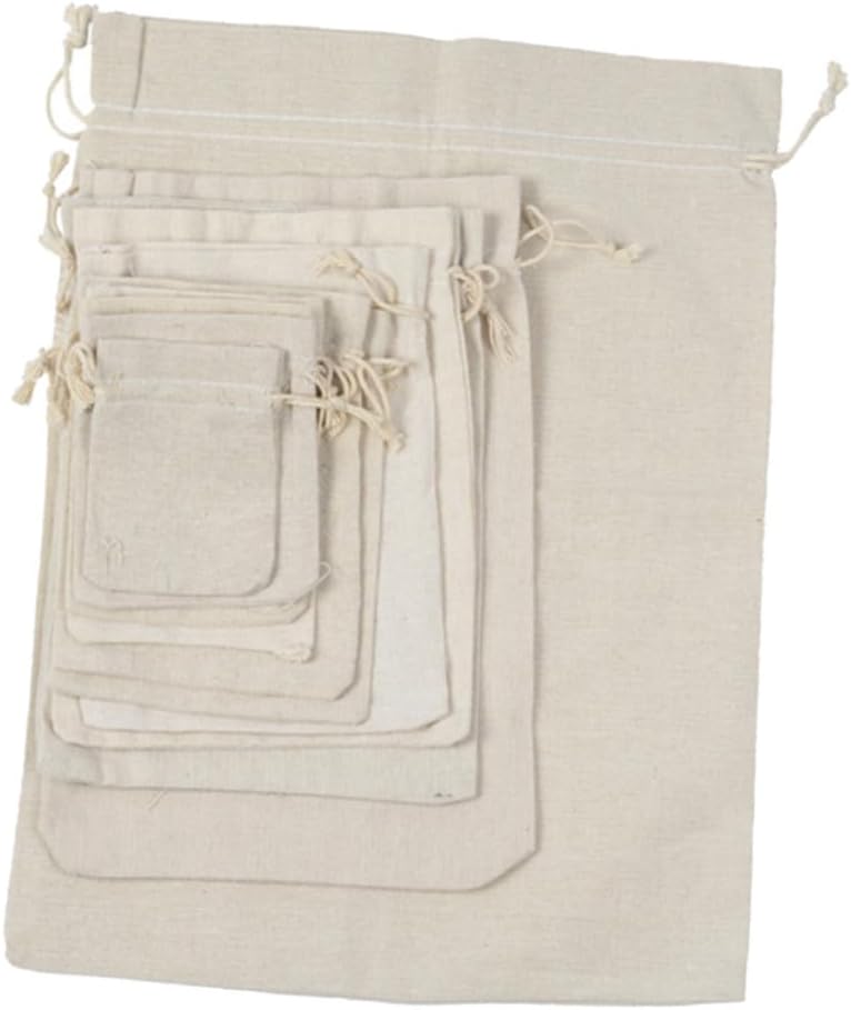 4pcs Lavender Sachet Bags with Drawstring for Home and Travel Organization
