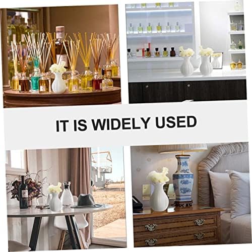 Vaguelly 10Pcs Natural Rattan Aroma Diffuser Sticks for Home Office Fragrance