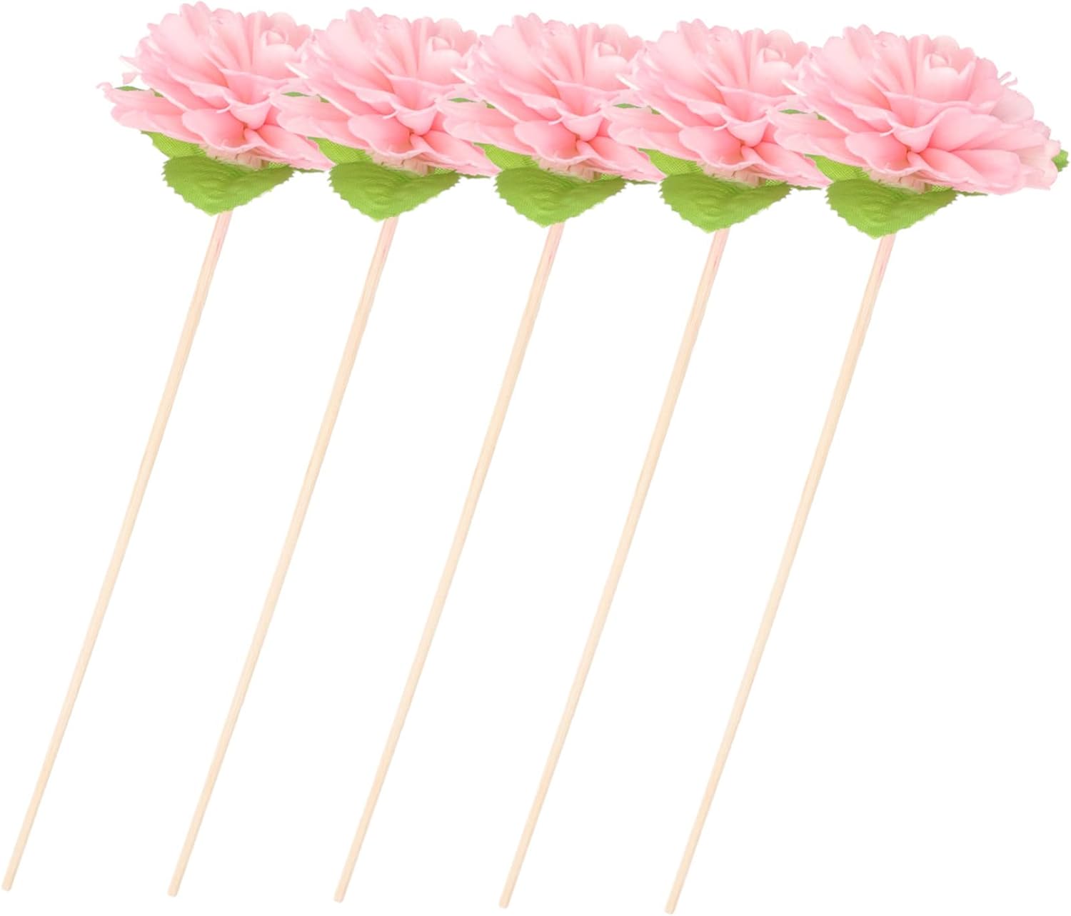 GLEAVI 5pcs Wicker Diffuser Sticks for Essential Oils