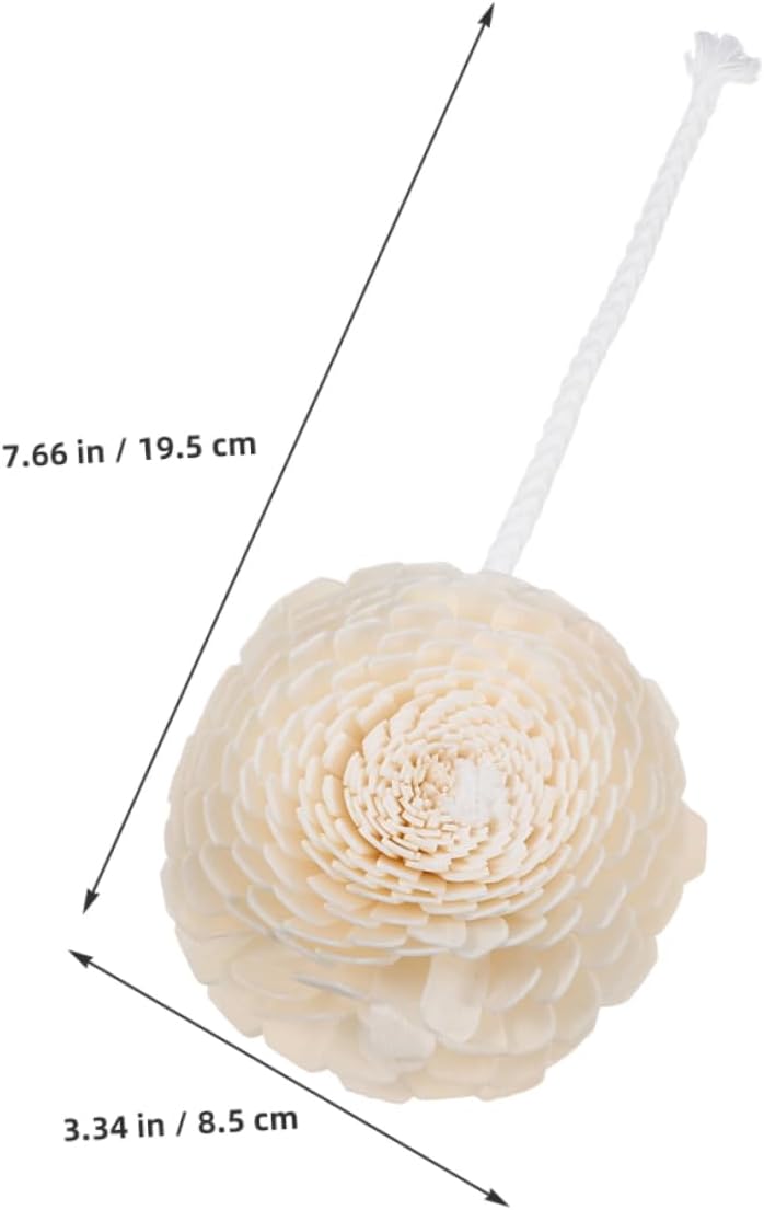 2pcs Essential Oil Diffuser Faux Flower Refill with Replacement Heads