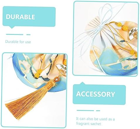 Lavender Scent Pouches with Drawstring Closure for Home and Festivals