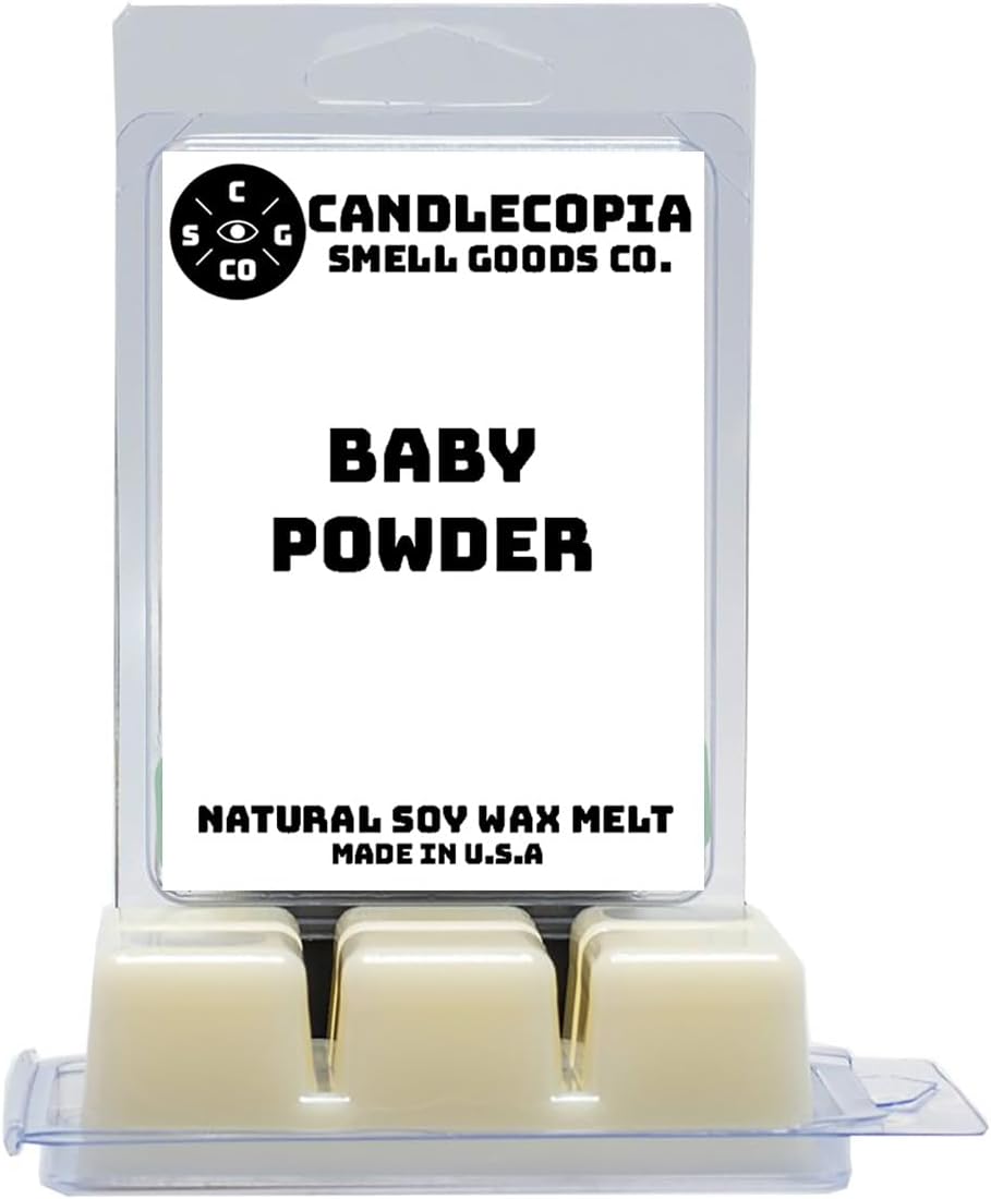 Candlecopia Strongly Scented Vegan Wax Melts 12 Cubes 2 Packs
