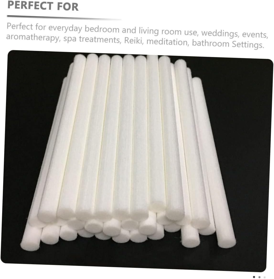 15pcs Cotton Sticks for Essential Oil Diffuser