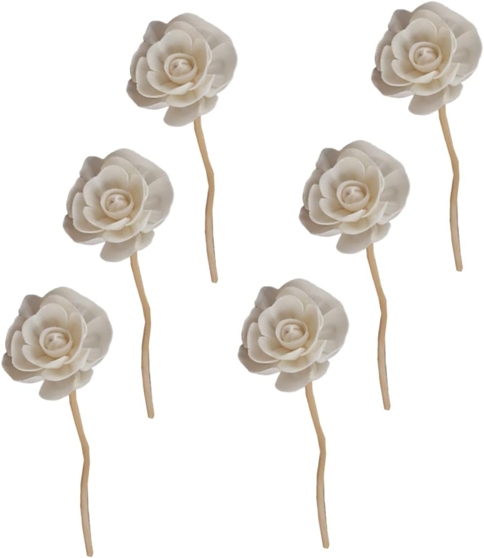 Cabilock 6pcs Rattan Diffuser Sticks for Aromatherapy Natural Fragrance