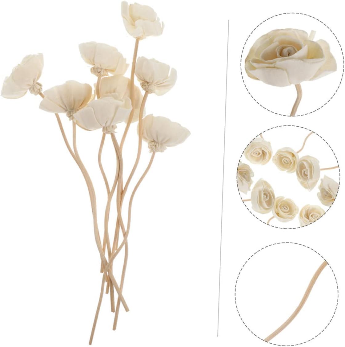 GARVALON 3pcs Aromatherapy Diffuser Sticks