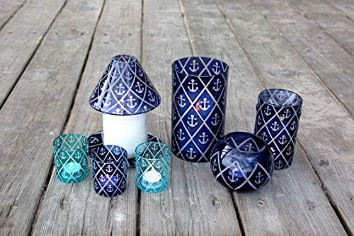 Blue Anchor Wax Warmer - Premium Glass Design