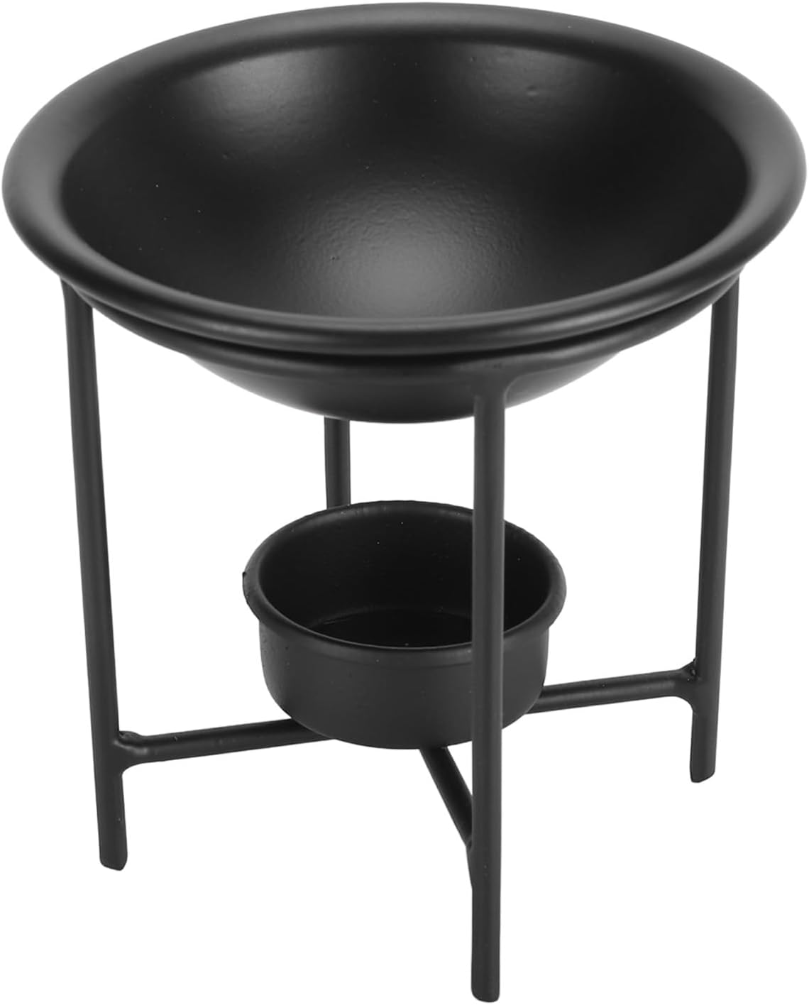 Fragrance Oil Burner with Flat Iron Bowl