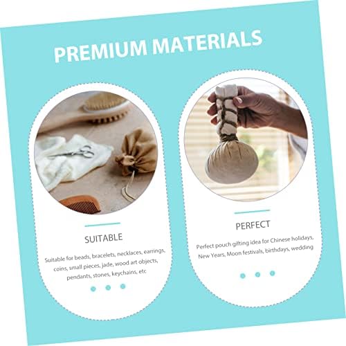 PRETYZOOM Lavender Scented Storage Bag for Jewelry and Flowers