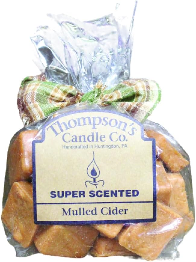 Thompsons Candle Super Scented Mulled Cider Crumbles 6 Ounce