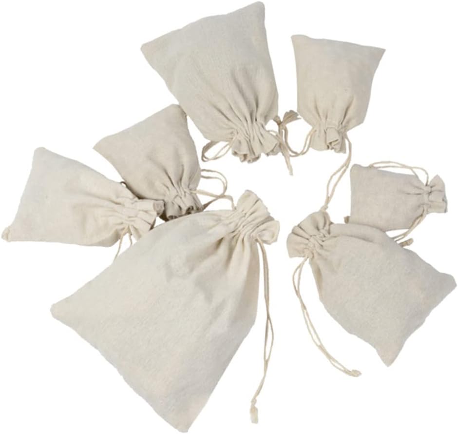 4pcs Lavender Sachet Bags with Drawstring for Home and Travel Organization