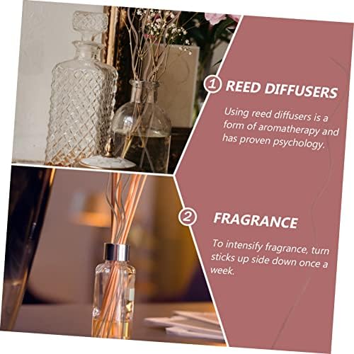 Homoyoyo 40pcs Rattan Diffuser Sticks for Essential Oils