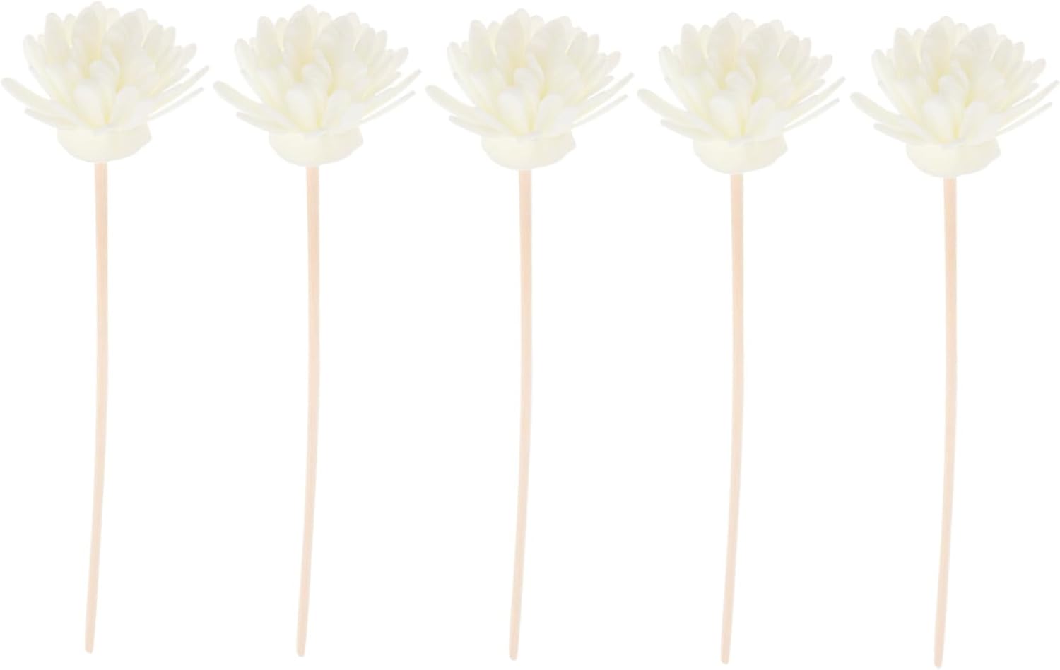 5pcs Chrysanthemum Aroma Diffuser Sticks Natural Rattan