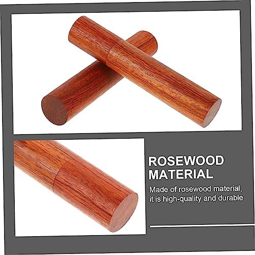 Valicloud 2Pcs Wooden Incense Stick Storage Tubes Portable Holder Container