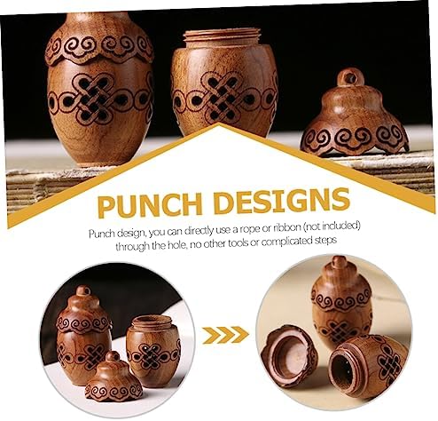 Retro Style Wooden Aroma Beads Holder Diffuser
