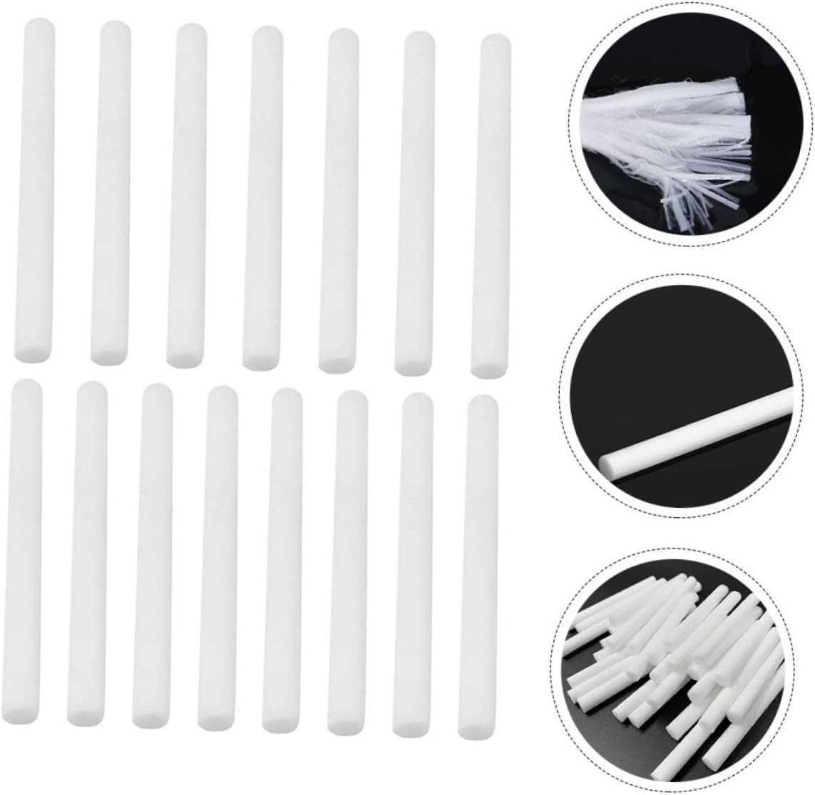 LIFKOME 15pcs Aroma Diffuser Sticks for Home Fragrance