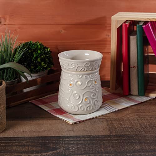 DEco Fragrance Wax Melter Warmer - 4 Cinnamon Cubes Included